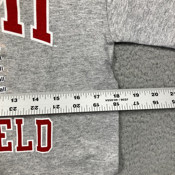 Miami University Track & Field T Shirt Adult Small Gray Short Sleeve Champion - Picture 6 of 12